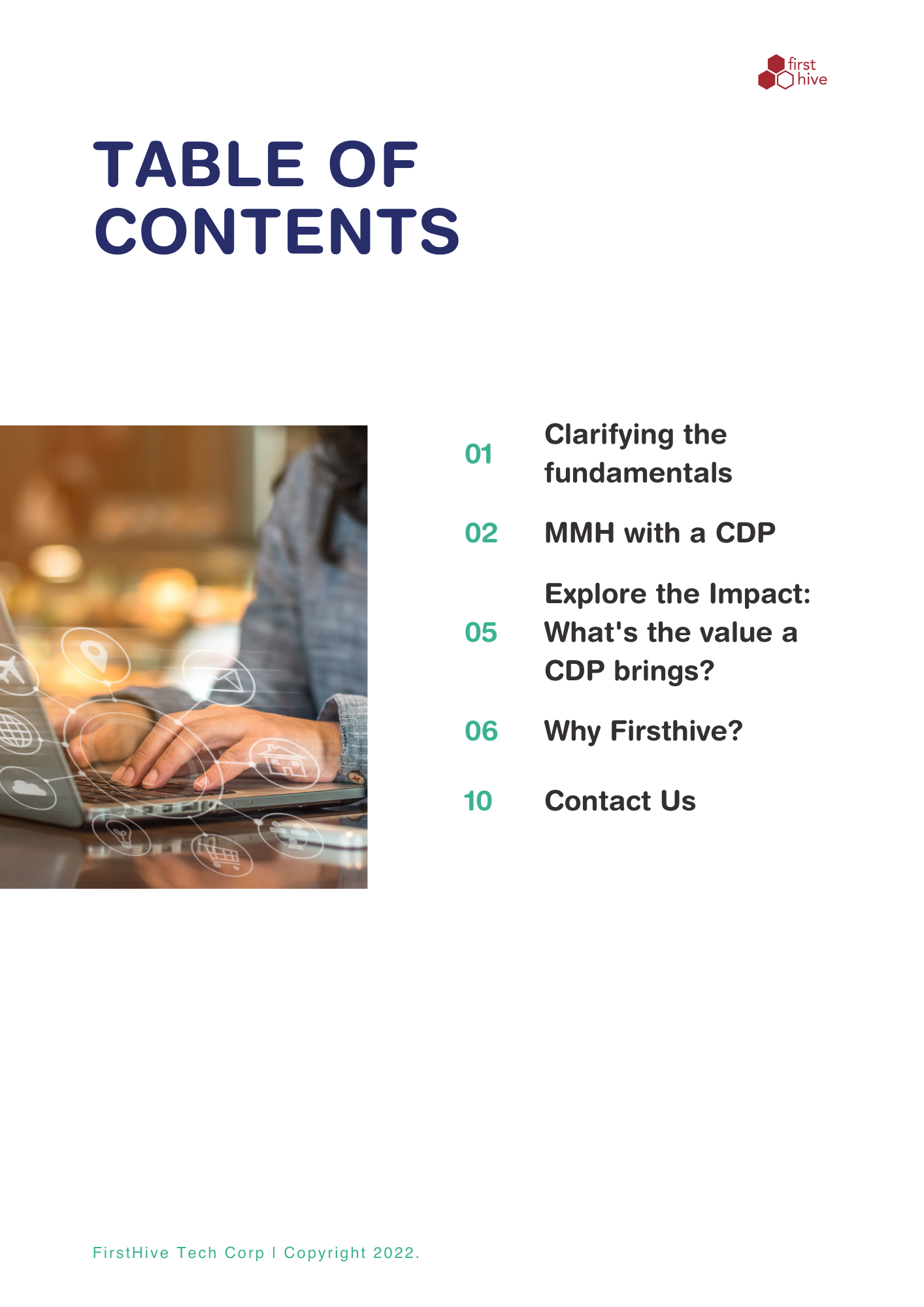 MMH vs CDP_Table of contents